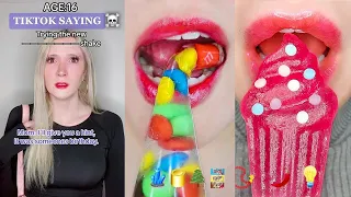 👄 Text To Speech 👄 ASMR Satisfying Eating || @BRIANNA GUIDRYY || POVs Tiktok Compilations 2023 #120