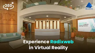 A 360 degree video walkthrough of Radixweb Office | Virtual Reality Video