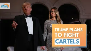 Trump Unveils Plan to Battle Cartels; Violence Erupts in Mexico After El Chapo's Son Arrested | NTD