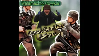 Pirmas žiemiškas išėjimas / wehrmachto stovykla / Džiuginantys radiniai.