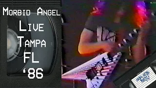 MORBID ANGEL Live in Tampa FL May 25 1986 FULL CONCERT