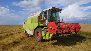 #1 Vlog Claas Dominator 98 SL instrukcja obsługi w kabinie