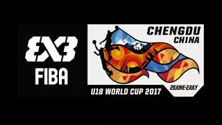 Україна - Грузія | FIBA 3x3 U18 World Cup 2017 | День4 (01.07.17)