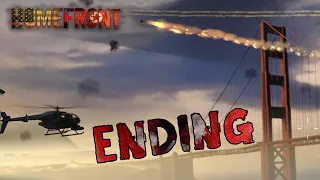 HOMEFRONT ENDING/PART 8 - 'GOLDEN GATE BRIDGE' Walkthrough Gameplay (ULTRA 1080p 60fps) (PC)