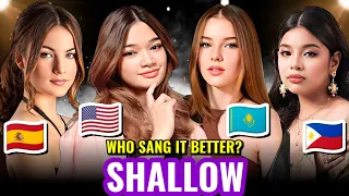 SHALLOW - Charlotte Summers 🇪🇸 VS. Angelica Hale 🇺🇲 VS. Daneliya Tuleshova 🇰🇿 VS. Elha Nympha 🇵🇭