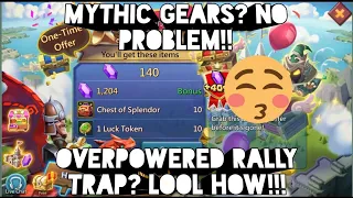 lords mobile: fastest way to 1 million gems and mythic gears (Cheap to play) part 2!!