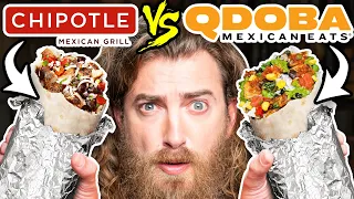 Chipotle vs Qdoba Taste Test | FOOD FEUDS