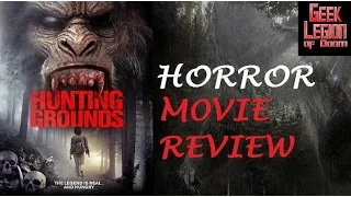 HUNTING GROUNDS ( 2017 Bill Oberst Jr. )  aka VALLEY OF THE SASQUATCH Horror Movie Review