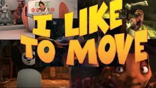 DreamWorks tribute - i like to move