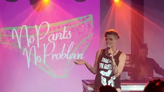 Jessica Whitbread at AIDS2022 'No Pants No Problem'