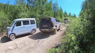 Daihatsu Hijet  Дорога на Акташский ретранслятор. Ралли " Шелковый путь"