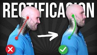 4 EJERCICIOS para la RECTIFICACION CERVICAL