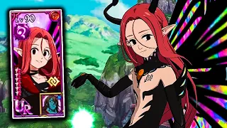 I LOVE THIS UNIT!!! SA 6 LVL 90 RED GLOXINIA IS SUPER COOL WOOOO!!! | Seven Deadly Sins: Grand Cross