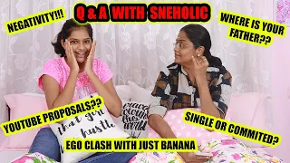 SINGLE OR COMMITTED?YOUTUBE PROPOSALS! APPA ENGA? Qand A WITH SNEHOLIC ||#SNEHOLIC