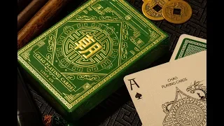 Chao Jade Green Playing Cards
