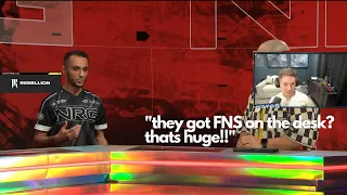 Ex 100T coach Sean gares reacts to FNS post match desk interview