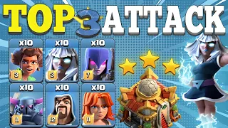 TOP 3 ! TH16 New Attack Strategy With Link ! Titan Attack ! - Clash of Clans