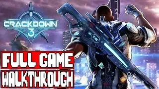 CRACKDOWN 3 Full Game Walkthrough - No Commentary (#Crackdown3 Full Gameplay Walkthrough) 2019