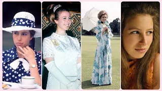 Princess Anne in her young age style moments #fashion #glamour #princess #royal