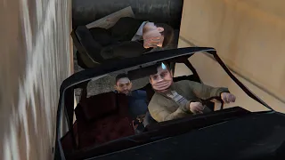 In traffic at a speed of 9999999, Niko finally made it！ - GTA4