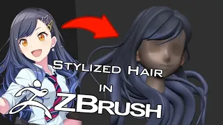 A Quick Guide for making Stylized Hair in ZBrush