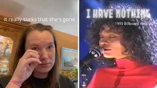 Whitney Houston | "I Have Nothing" Billboard Award 1993 [Reaction] | Emotional