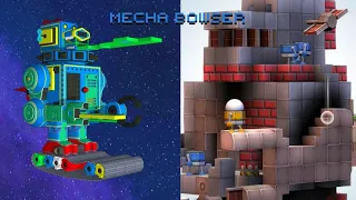 Mekorama - mecha bowser level rebuilded