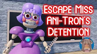 Escape Miss Ani-Tron's Detention! (SCARY OBBY) - Roblox Gameplay Walkthrough [UPDATED] No Death 4K