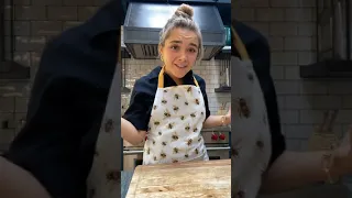 Florence Pugh cooking on insta story