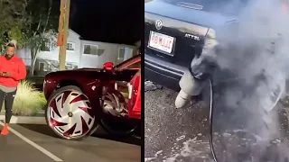 He Destroyed His Car Doing This