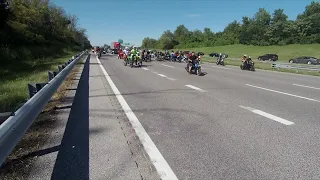2019 Ride of the Century Motorcycle Crash