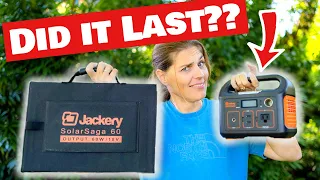 JACKERY EXPLORER 240 & Solar Panel - LONG TERM UPDATE of the Portable Power Station