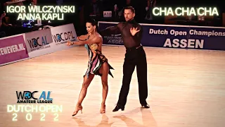 Igor Wilczynski & Anna Kapli - Cha-Cha-Cha | WDC Pro Latin Dutch Open Assen 2022