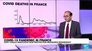 Coronavirus pandemic in France: Govt could announce new restrictions Wednesday • FRANCE 24