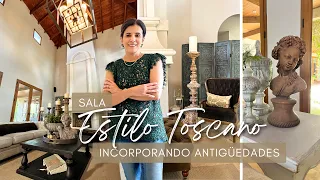 Sala Estilo Toscano: Ideas Creativas Para Incorporar Elementos Antiguos en la Decoración