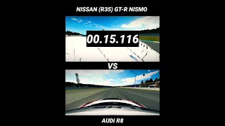 Drag Race NISSAN GT-R NISMO VS AUDI R8