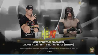 WWE 2K24 John Cena vs Kane 5/19/24