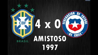 Brasil 4 x 0 Chile (Amistoso de 1997)