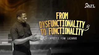 FROM DYSFUNCTIONALITY TO FUNCTIONALITY 3