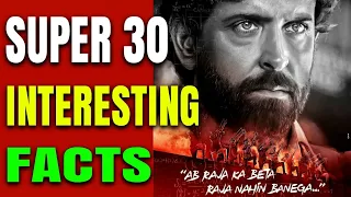 Super 30 interesting facts | super 30 | Hrithik Roshan | Anand Kumar