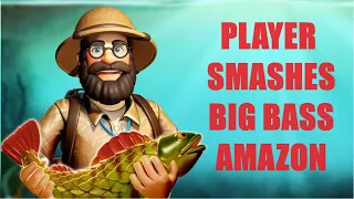 😃LUCKY PLAYER😃AWESOME BONUSES ON BIG BASS AMAZON😃@amybarnes1357