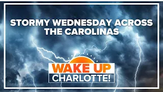 Stormy Wednesday across Charlotte, NC area: #WakeUpCLT To Go 1/4/23