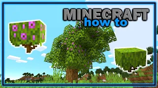 How to Get Azaleas and Azalea Trees! (1.18+) | Easy Minecraft Tutorial