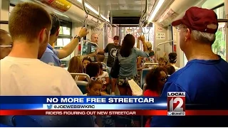 Riders figuring out the new Cincinnati streetcar