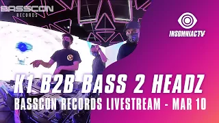 K1 b2b Bass 2 Headz for Basscon Records Livestream (March 10, 2021)