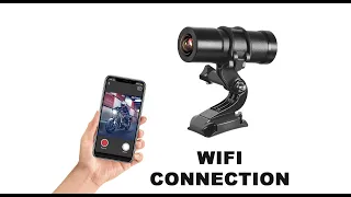 Motorcycle Helmet Action Cam K5X WiFi Connection
