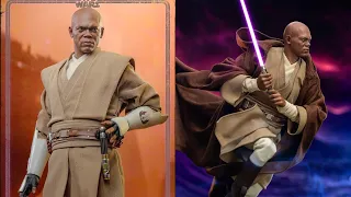 New Hot Toys Star Wars Mace Windu action figure updated images