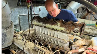 Is Our Boat Engine In Trouble? Ep 177  #marineengine #engineroom