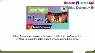 07Learn English Through Story ★ Subtitles  East of Eden Level 6