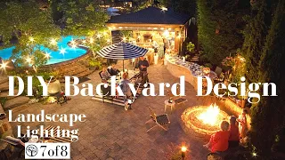 DIY Backyard Design Series (7 of 8 Landscape Lighting)